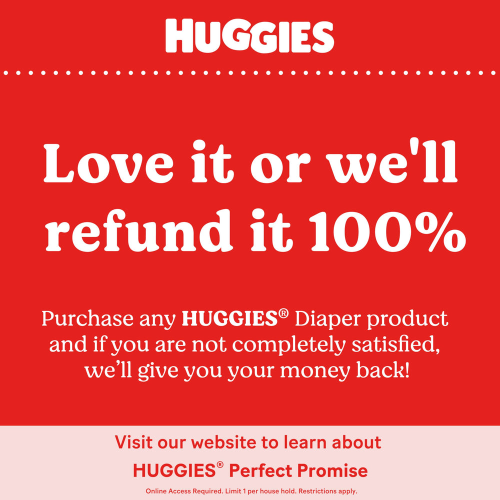 Huggies Little Movers blowout blocker feature helps prevent leaks