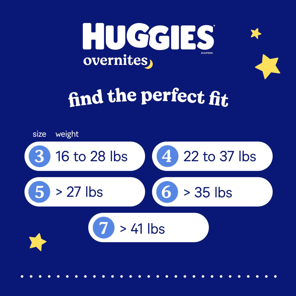 Huggies Overnites Disney designs add bedtime charm for kids.