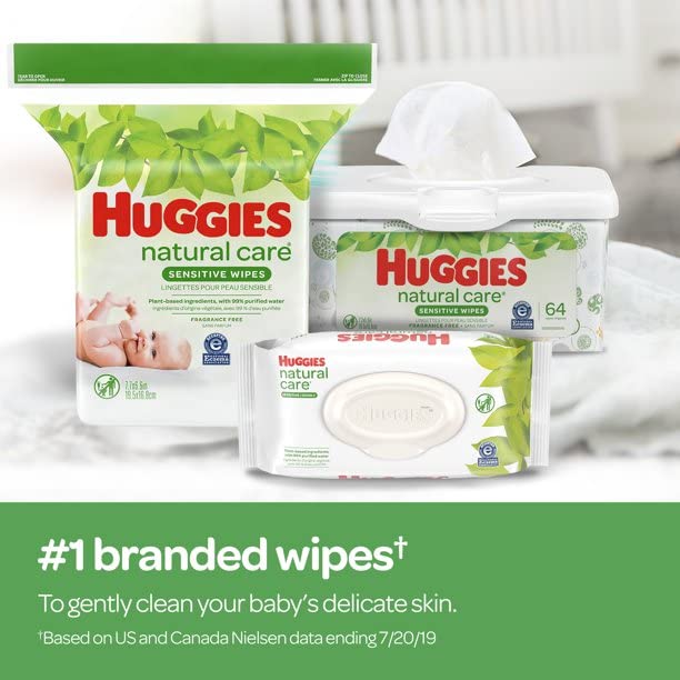 Huggies plant-based fibers deliver natural softness