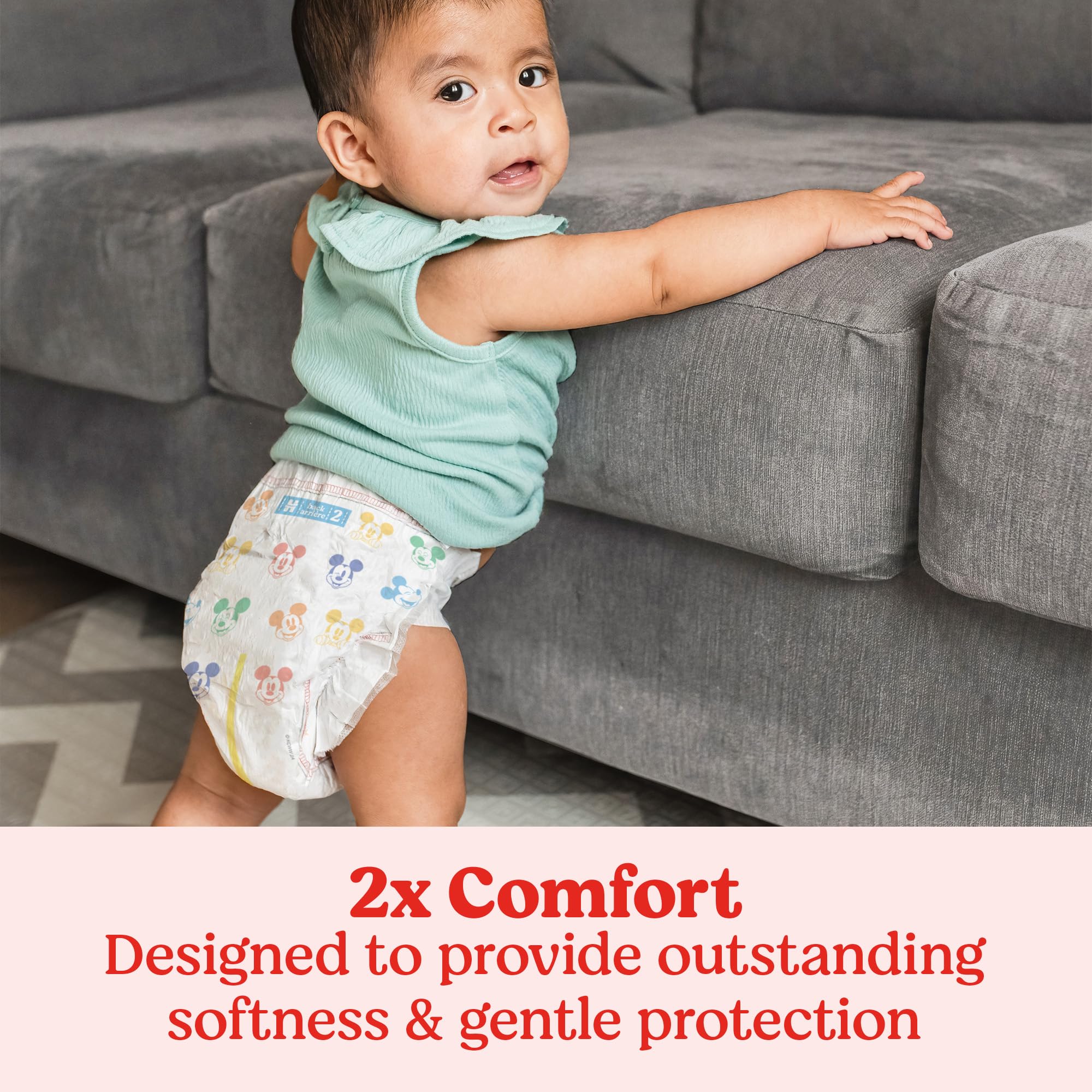 Huggies Snug & Dry Disney designs add playful visuals.
