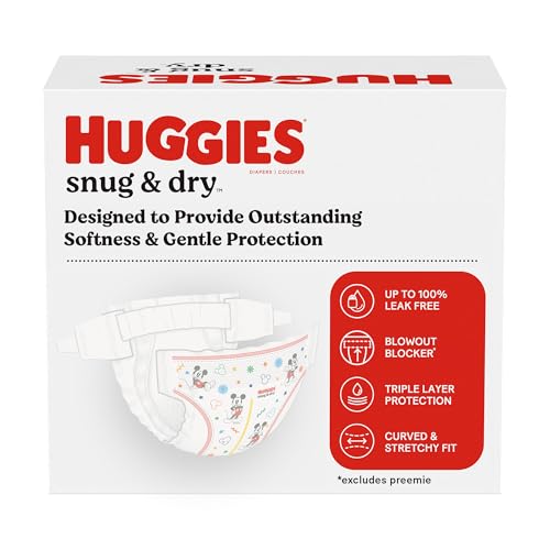 Huggies Snug & Dry packaging may vary by shipment