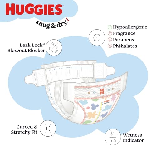 Huggies Snug & Dry packaging varies but protection stays the same
