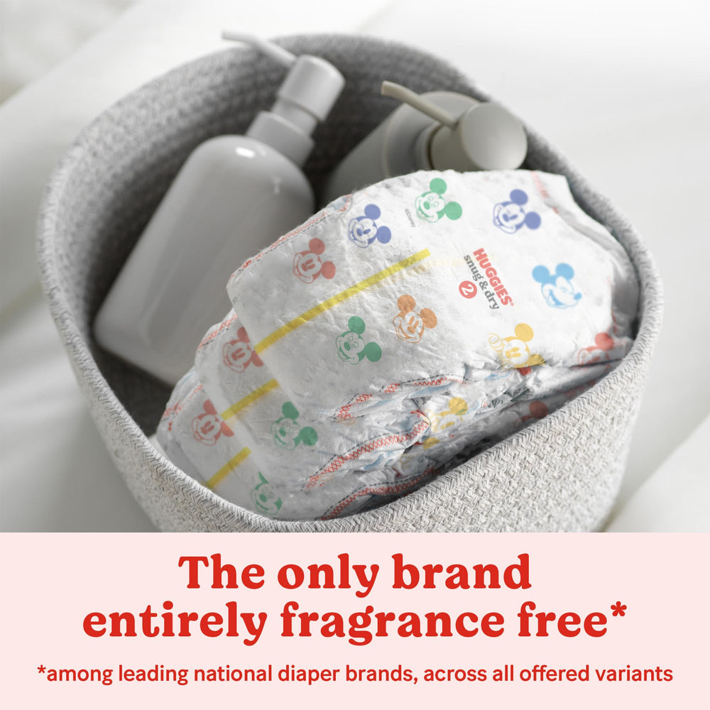 Huggies Snug & Dry wetness indicator signals changes