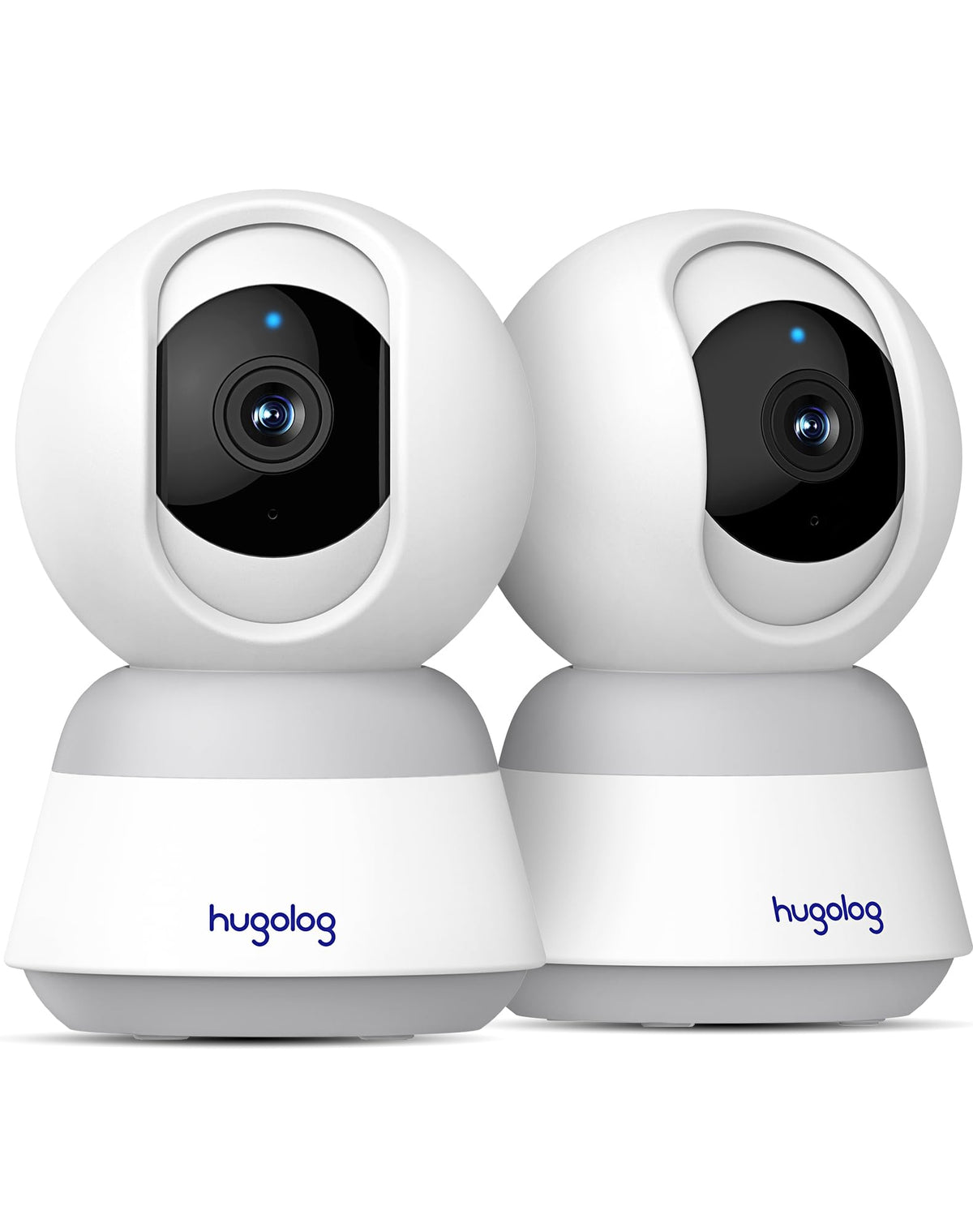 Hugolog 4K 8MP indoor pan-tilt camera captures broad living room view with crisp details.