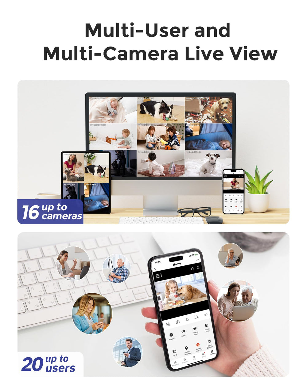 Hugolog SD card storage up to 128GB for local storage.