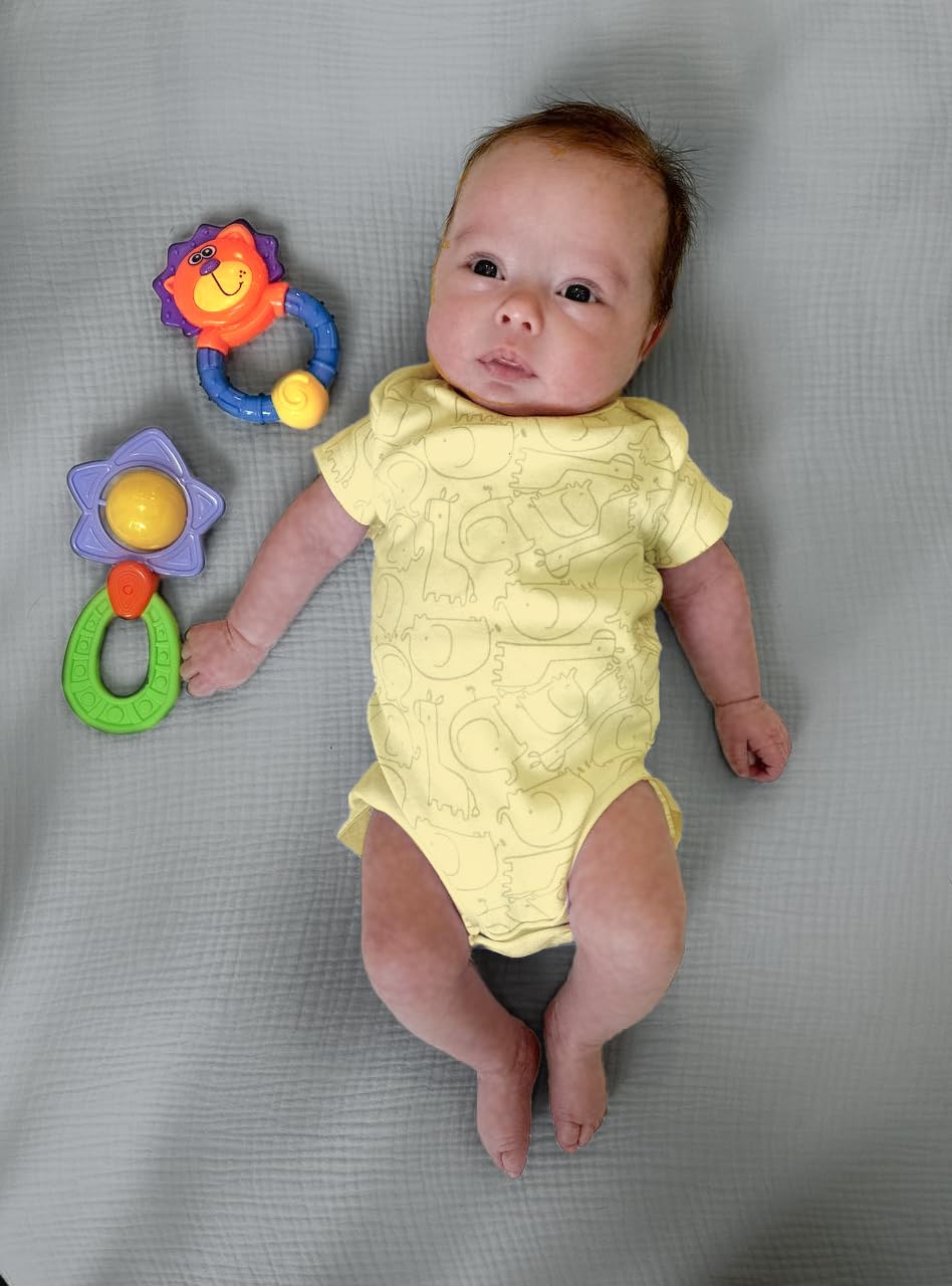 Hugs & Llamas chemical-free organic crib sheet provides a safer sleep surface.
