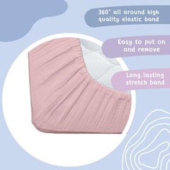 Hugs and Llamas organic crib sheet free from harmful chemicals