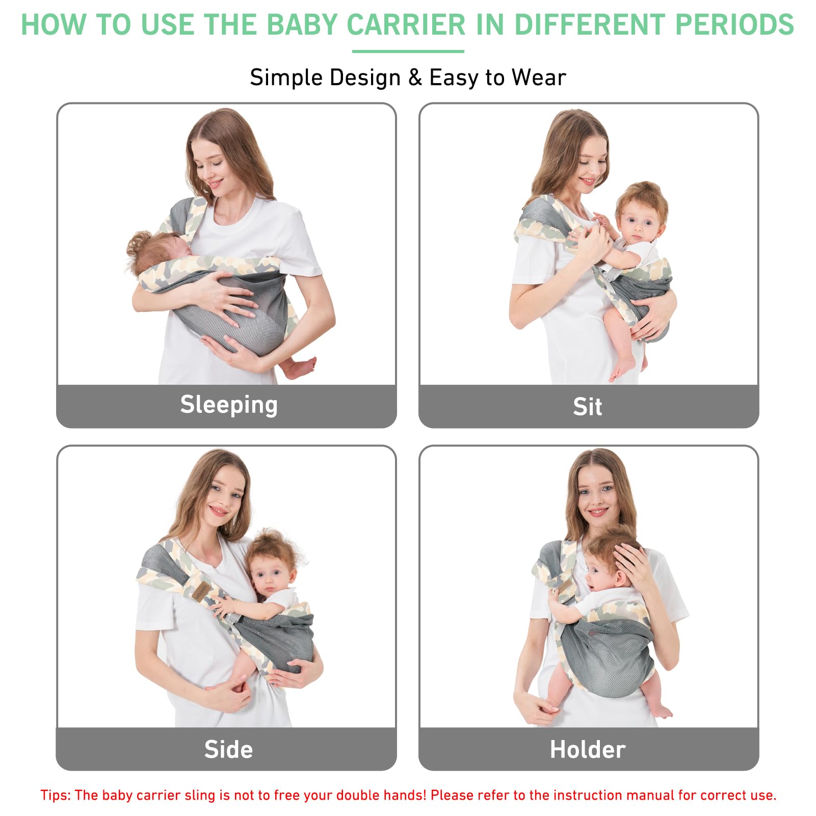 Huifen foldable carrier fits compactly for travel.