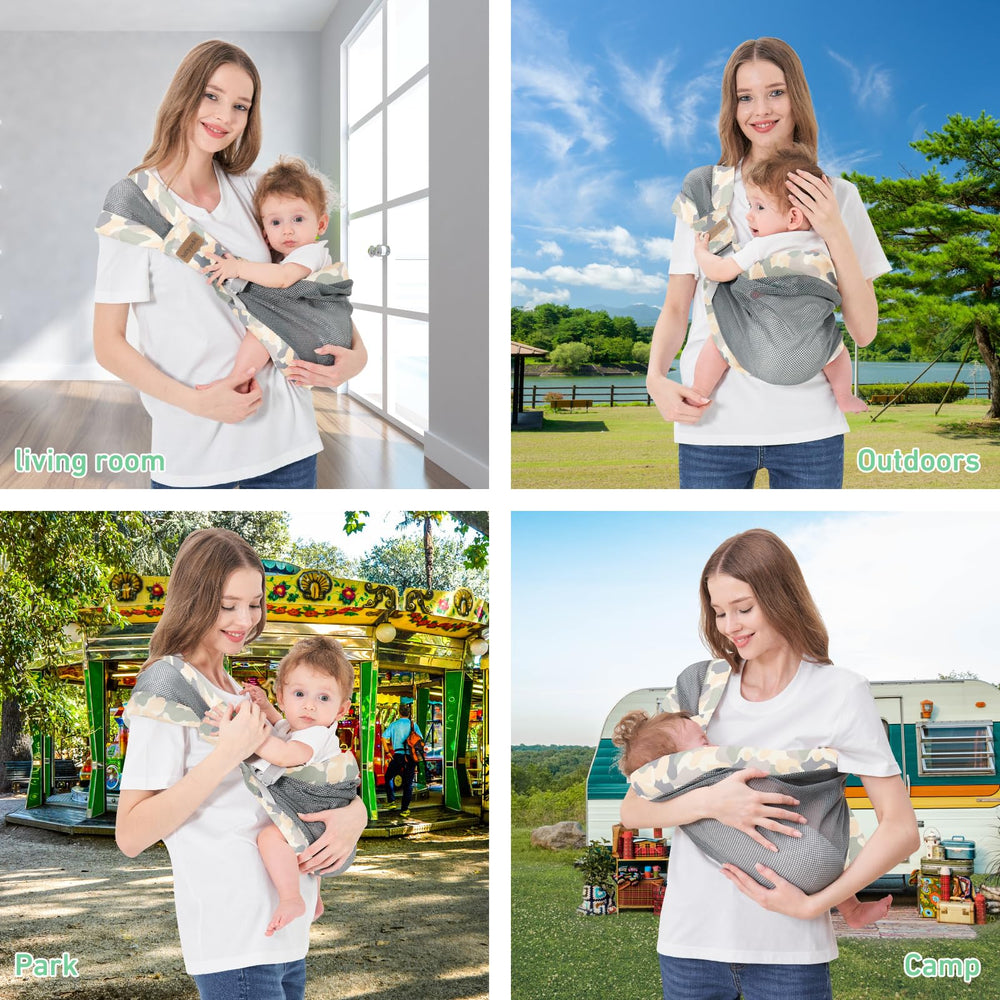 Huifen carrier for newborn to toddler 6-40 lbs offers versatile use.