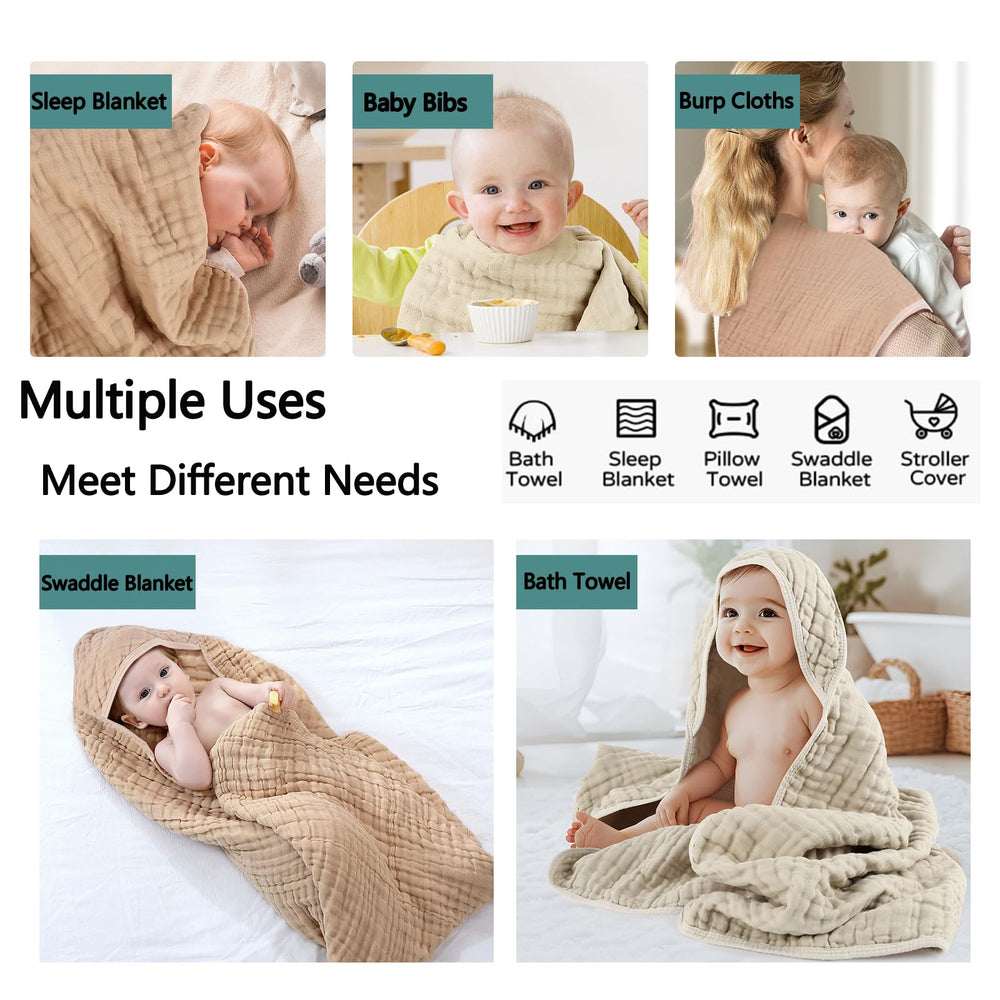 HUITAO gentle-touch towel for sensitive baby skin