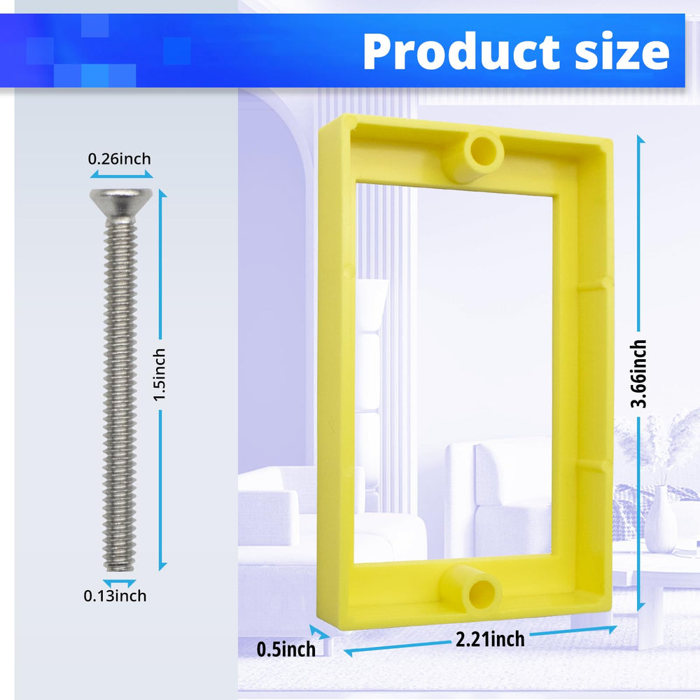 Huixhao HXH flush alignment extender shown on drywall for a clean finish.