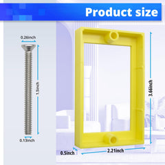 Huixhao HXH flush alignment extender shown on drywall for a clean finish.