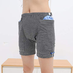HUKSOSE large-capacity pocket holds up to 2000 ml of urine bag comfortably.