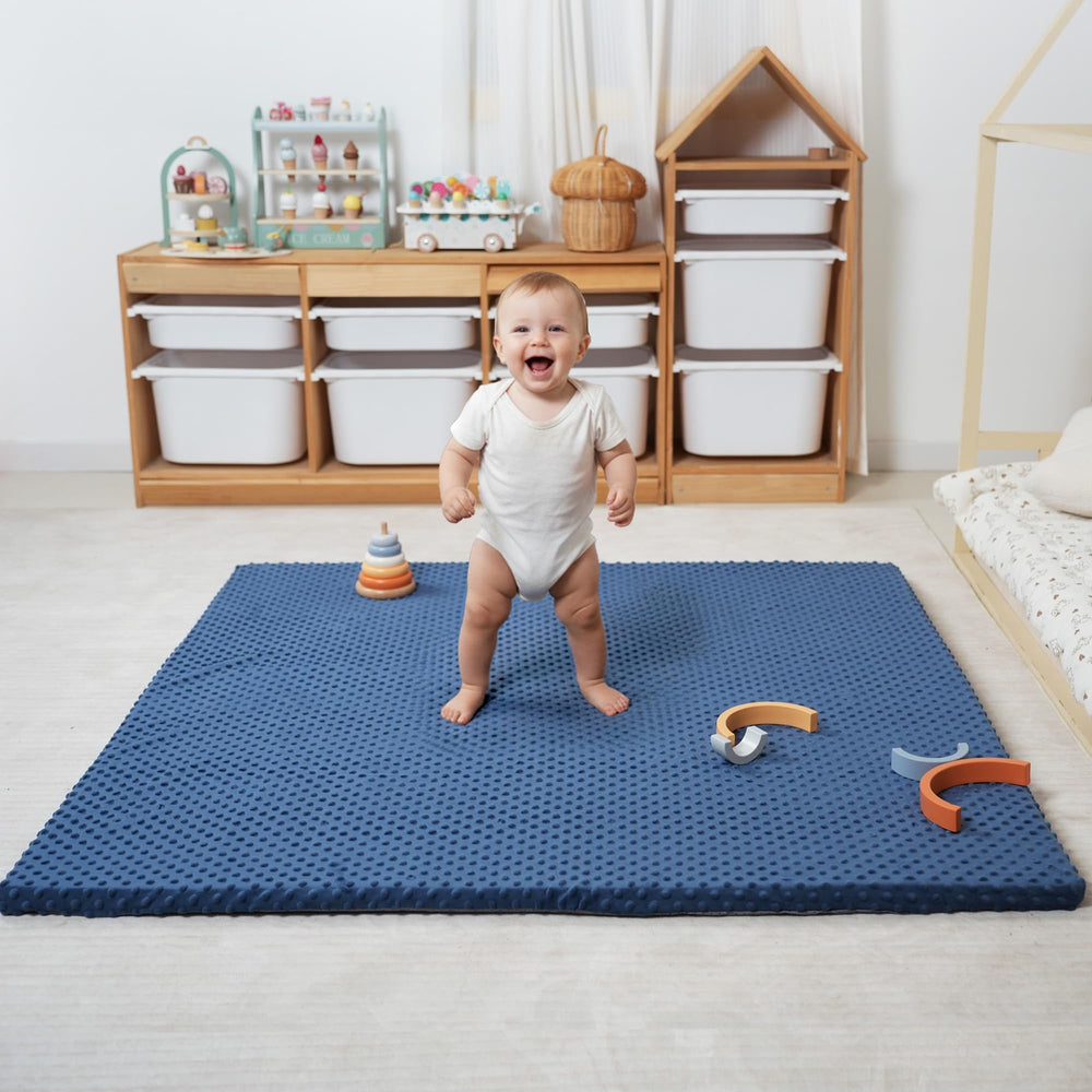 Huloo Sleep versatile mat ready for crawling and tummy time