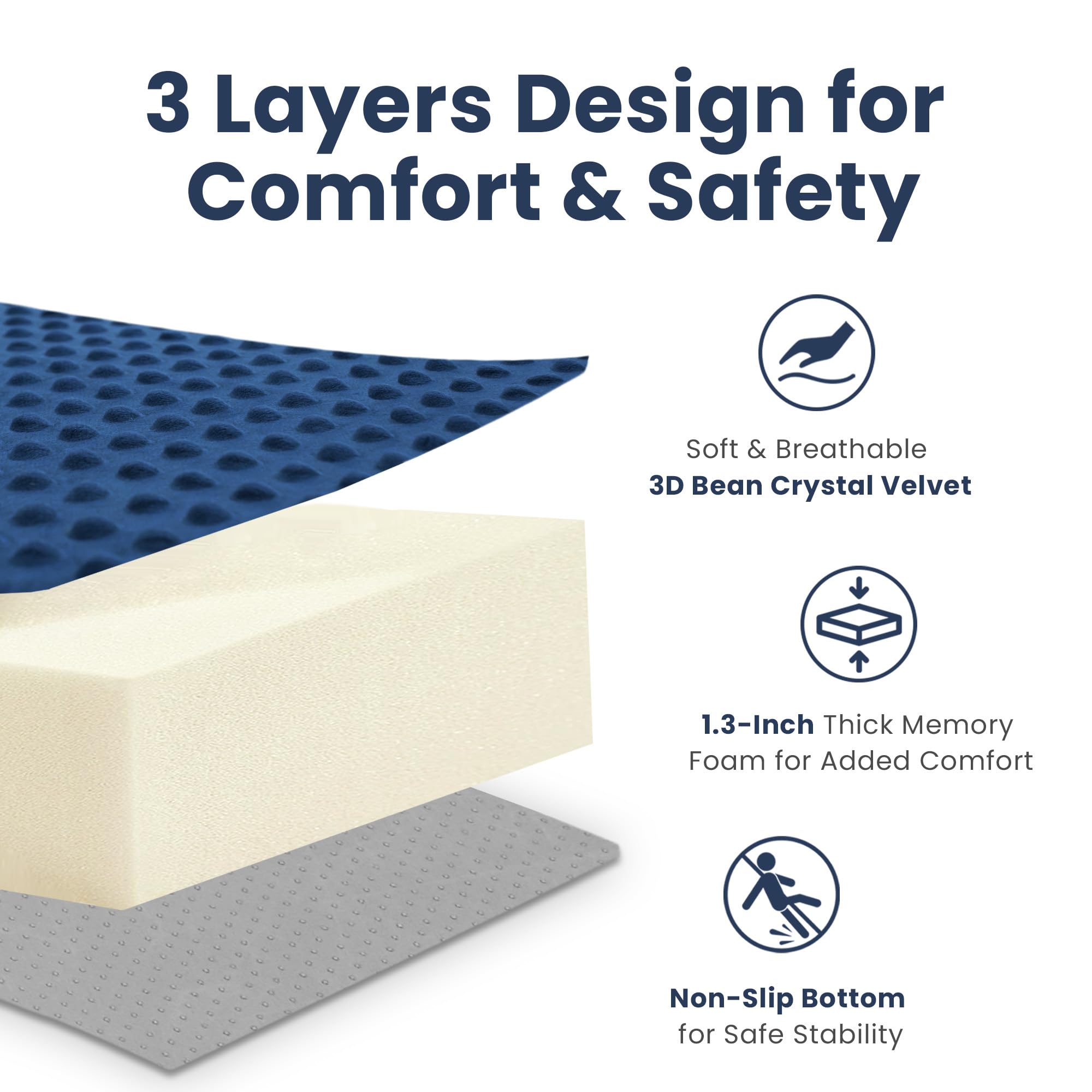 Huloo Sleep mat suitable for multiple indoor spaces and activities