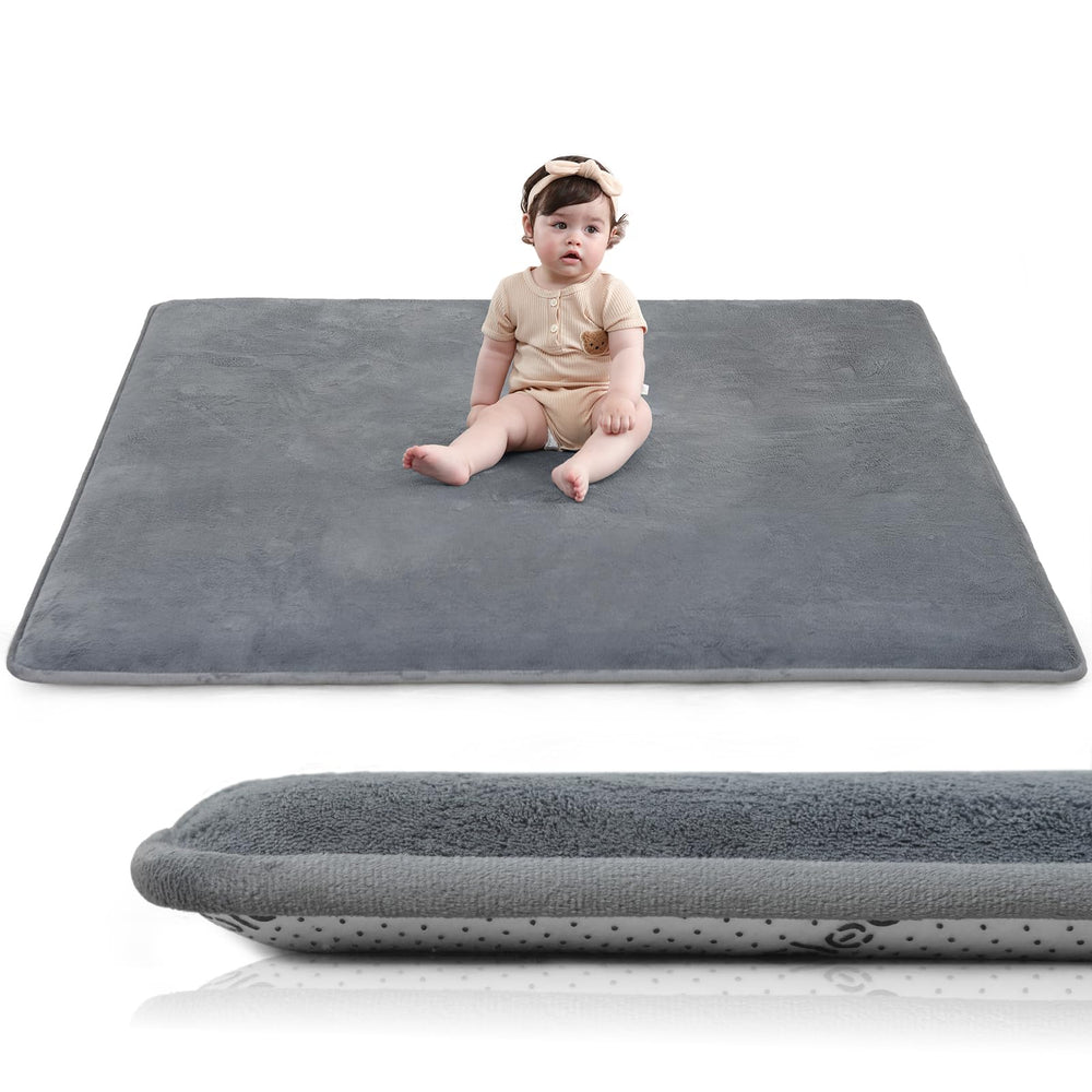 Huloo Sleep baby play mat with thick elasti-foam cushion for gentle landings