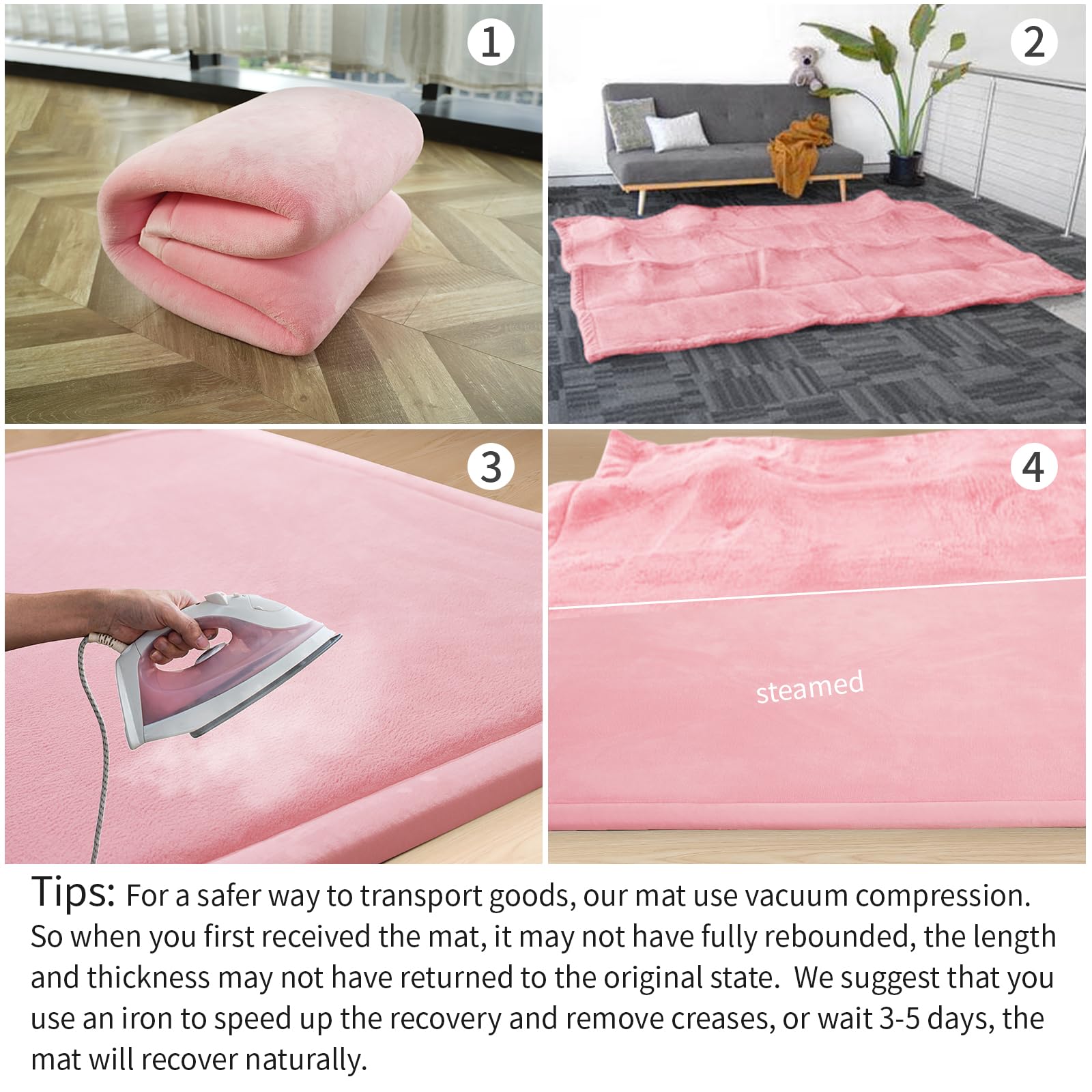 Huloo Sleep Baby Play Mat foldable design for easy storage and rapid setup