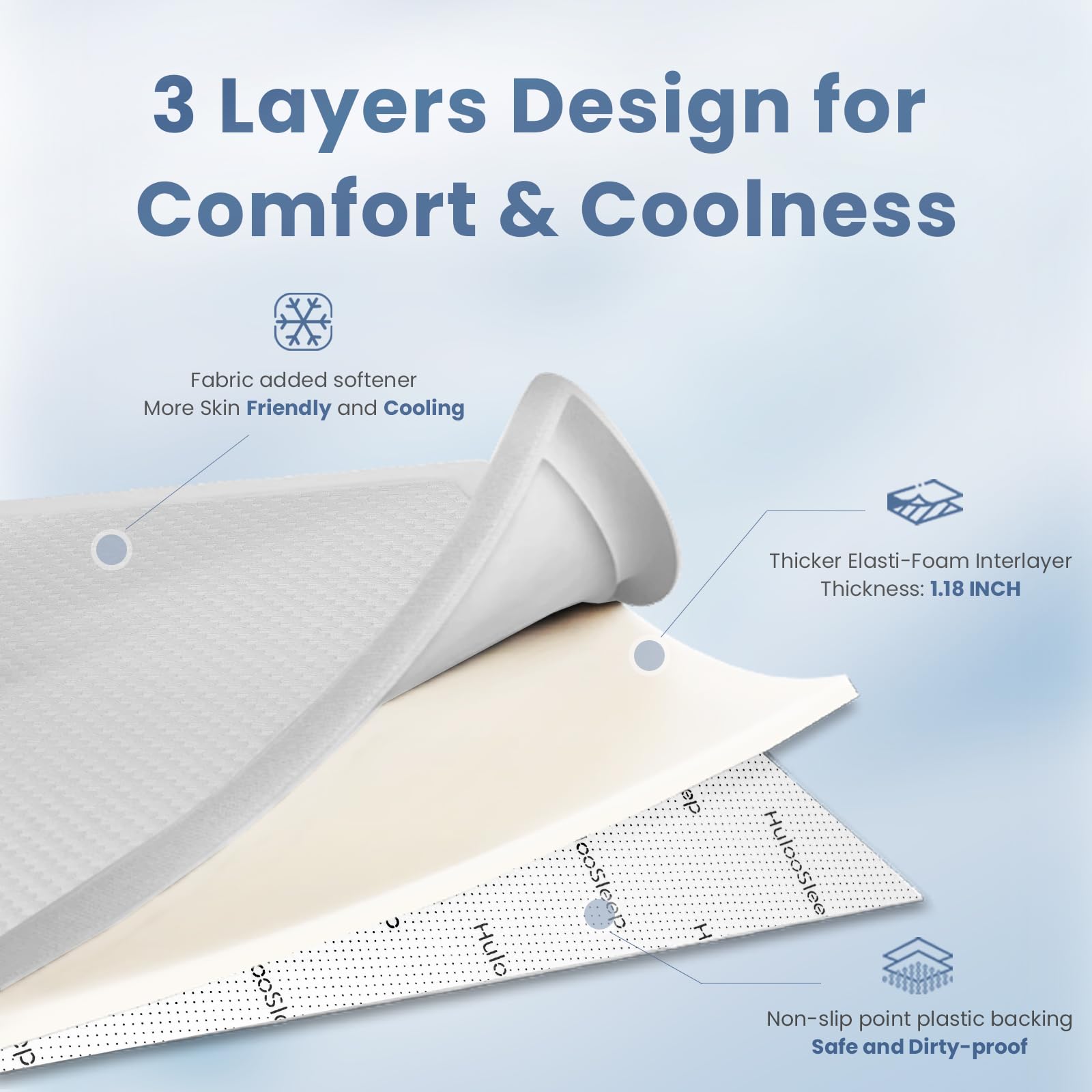 Huloo Sleep ideal for toddler playtime and cozy rest after.