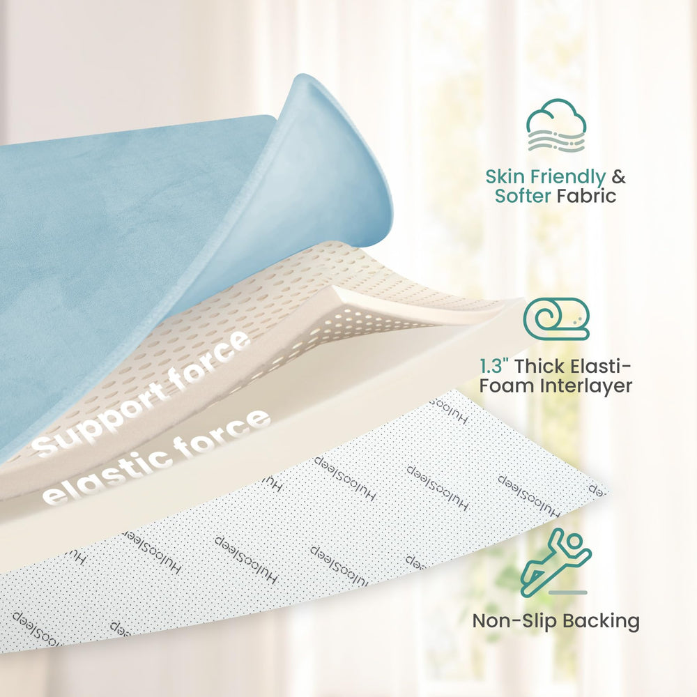 Huloo Sleep easy-clean surface resists common spills and messes.