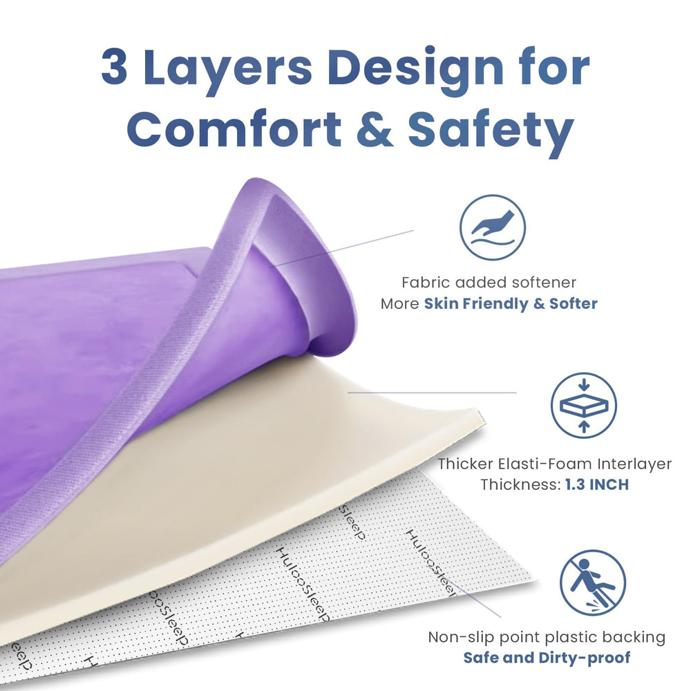 Huloo Sleep foldable design makes storage quick and simple.