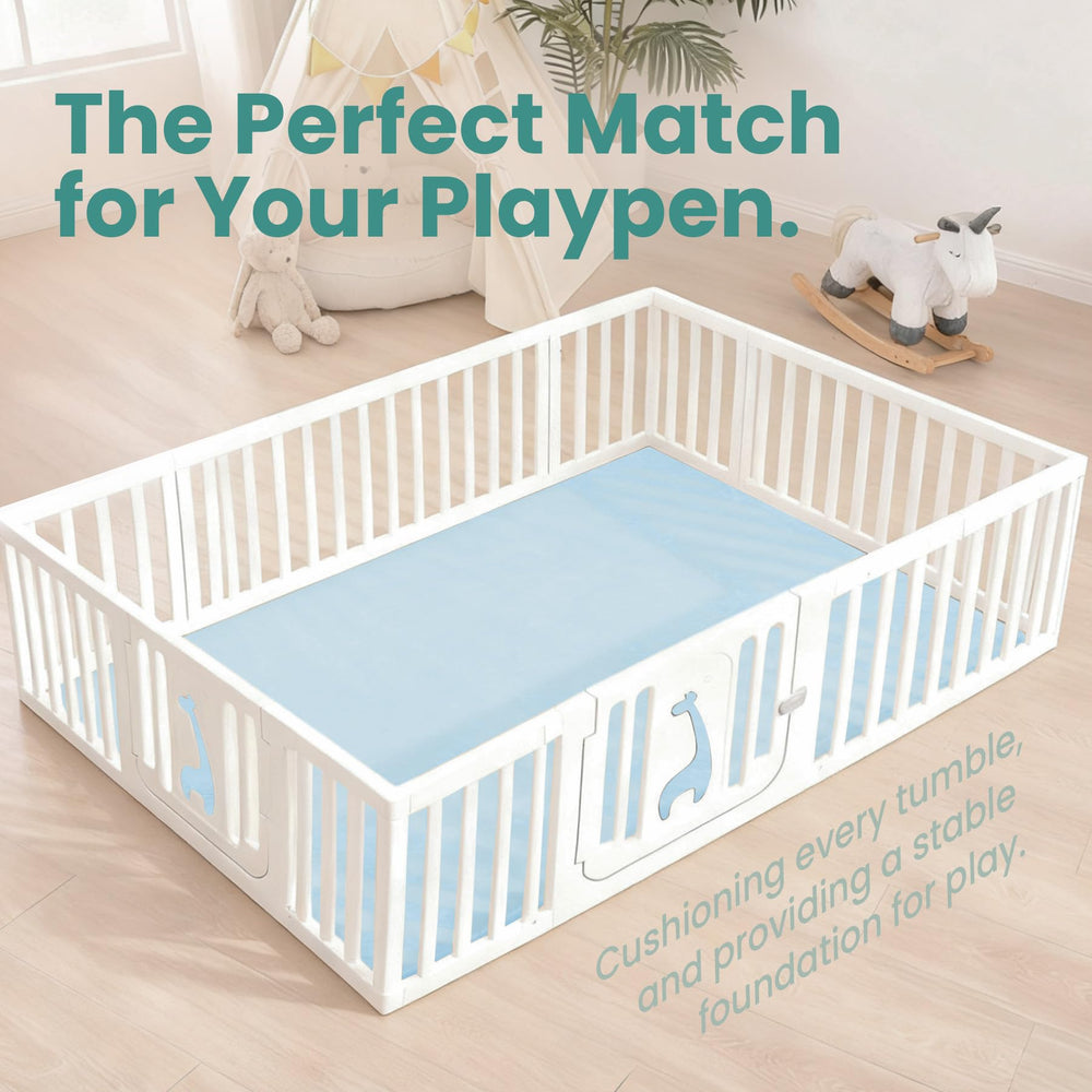 Huloo Sleep non-slip backing keeps the mat securely in place.
