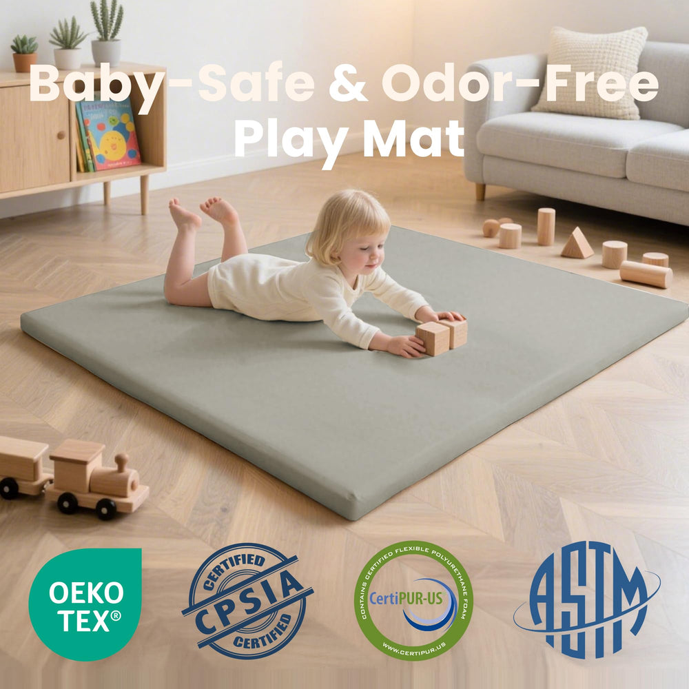 Huloo Sleep non-slip bottom keeps the mat securely in place.