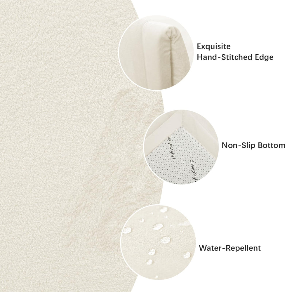 Huloo Sleep non-slip bottom keeps crawling mats securely in place during play