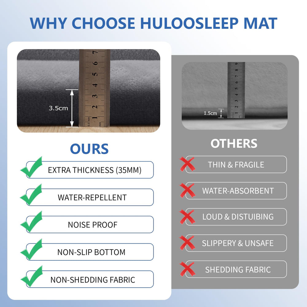 Huloo Sleep play mat shows soft coral velvet texture for cozy comfort