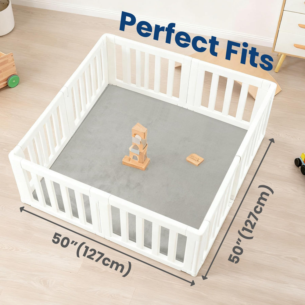 Huloo Sleep playmat supports tummy time and play on a soft surface.