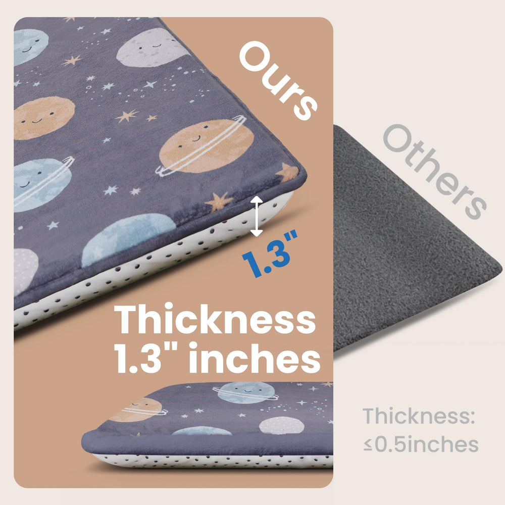 Huloo Sleep safe, non-toxic materials for baby floor play