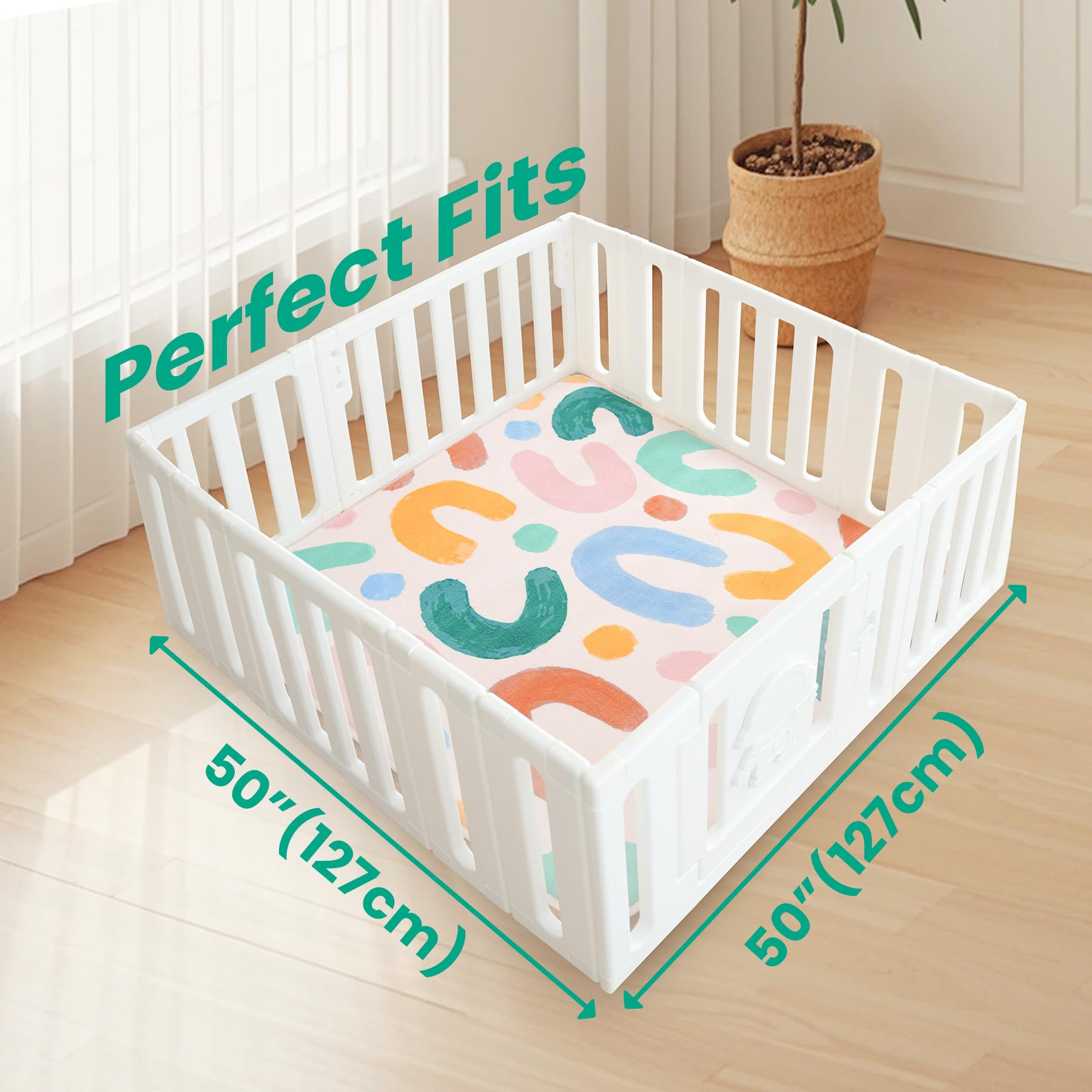 Huloo Sleep toddler learning space on nursery floor