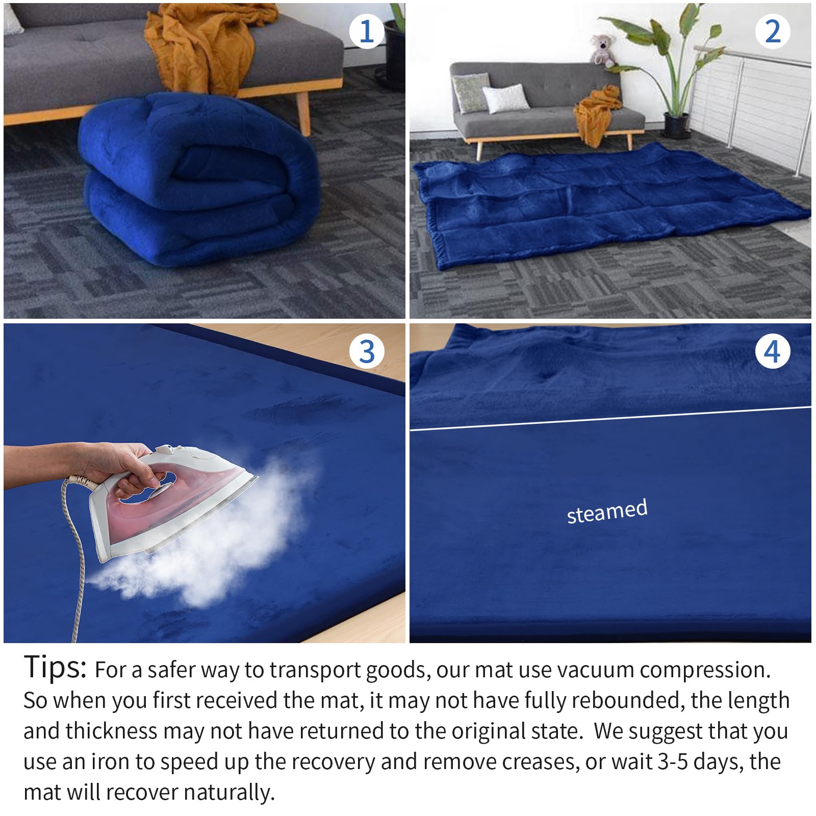 Huloo Sleep tummy time mat supports gentle exercise for infants.