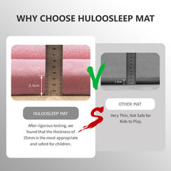 Huloo Sleep tummy-time mat supports gentle floor time for infants.
