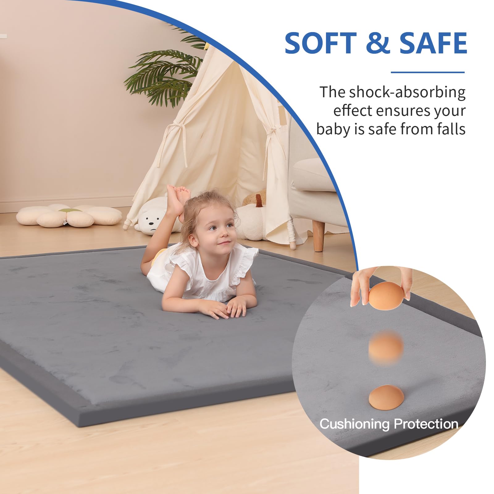Huloo Sleep water-repellent surface cleans easily after spills