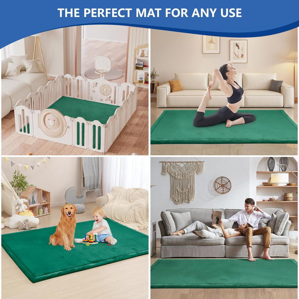 Huloo Sleep yoga-ready mat suitable for floor exercises.