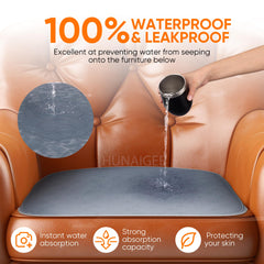 HUNAIGEE chair pad absorbent core locks in moisture for cleanliness