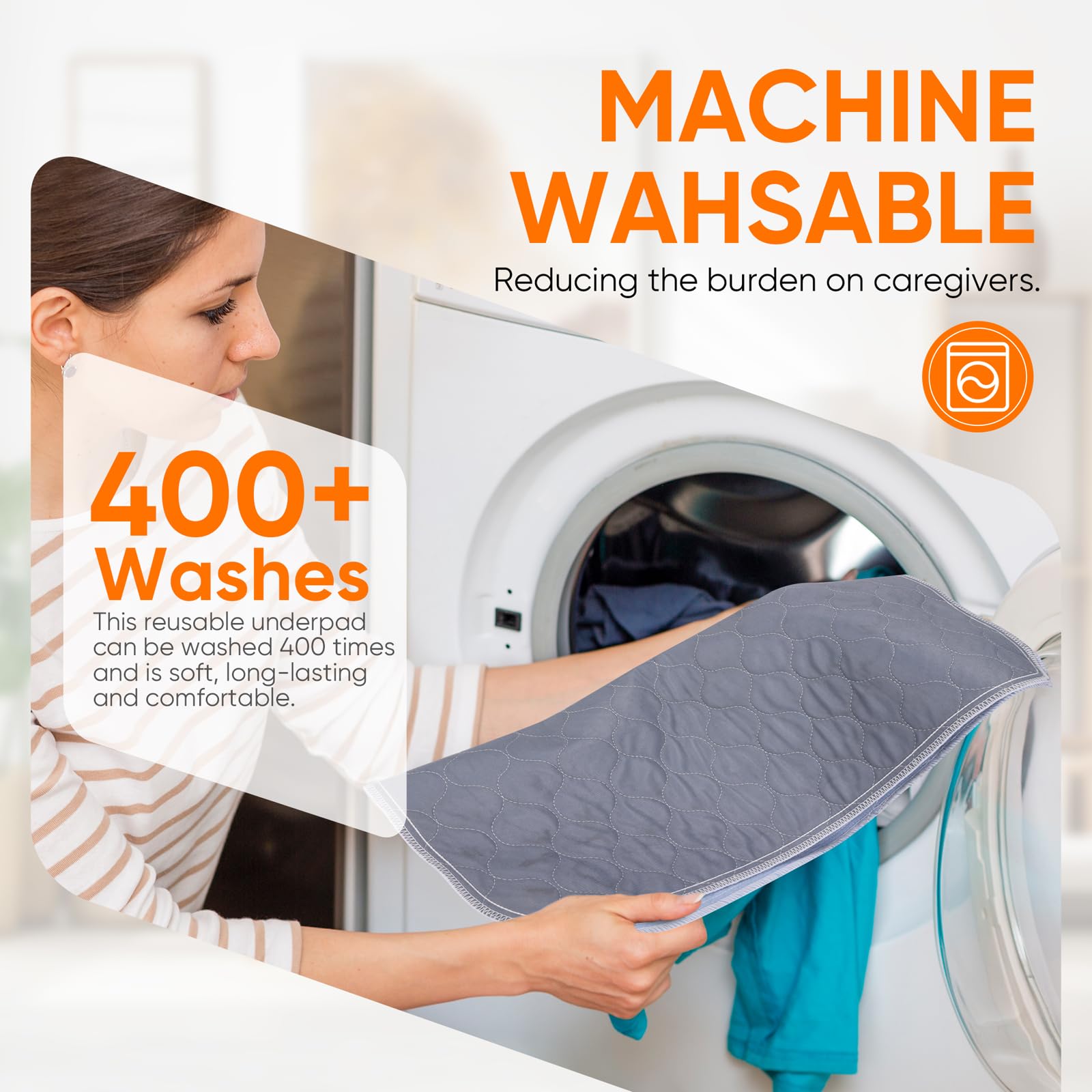HUNAIGEE chair pad machine washable for easy cleanup