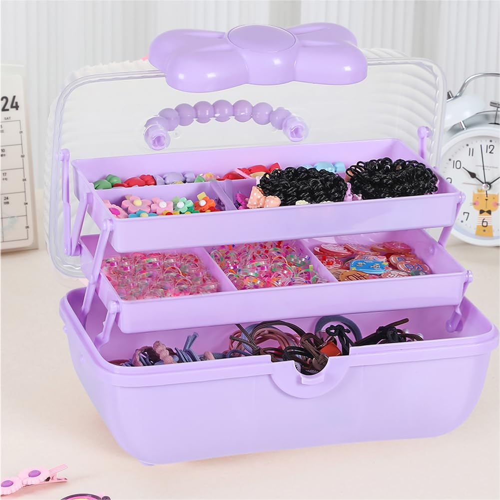 Huniupore lockable storage box keeps tiny accessories safely stored.