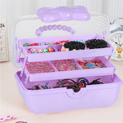 Huniupore lockable storage box keeps tiny accessories safely stored.