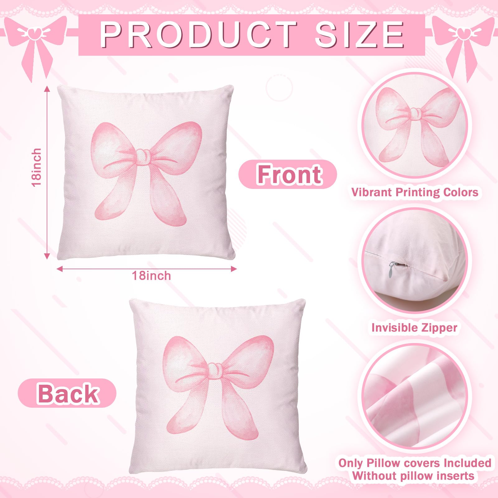 HunnmingRe pink bow fitted sheet on crib mattress for secure fit