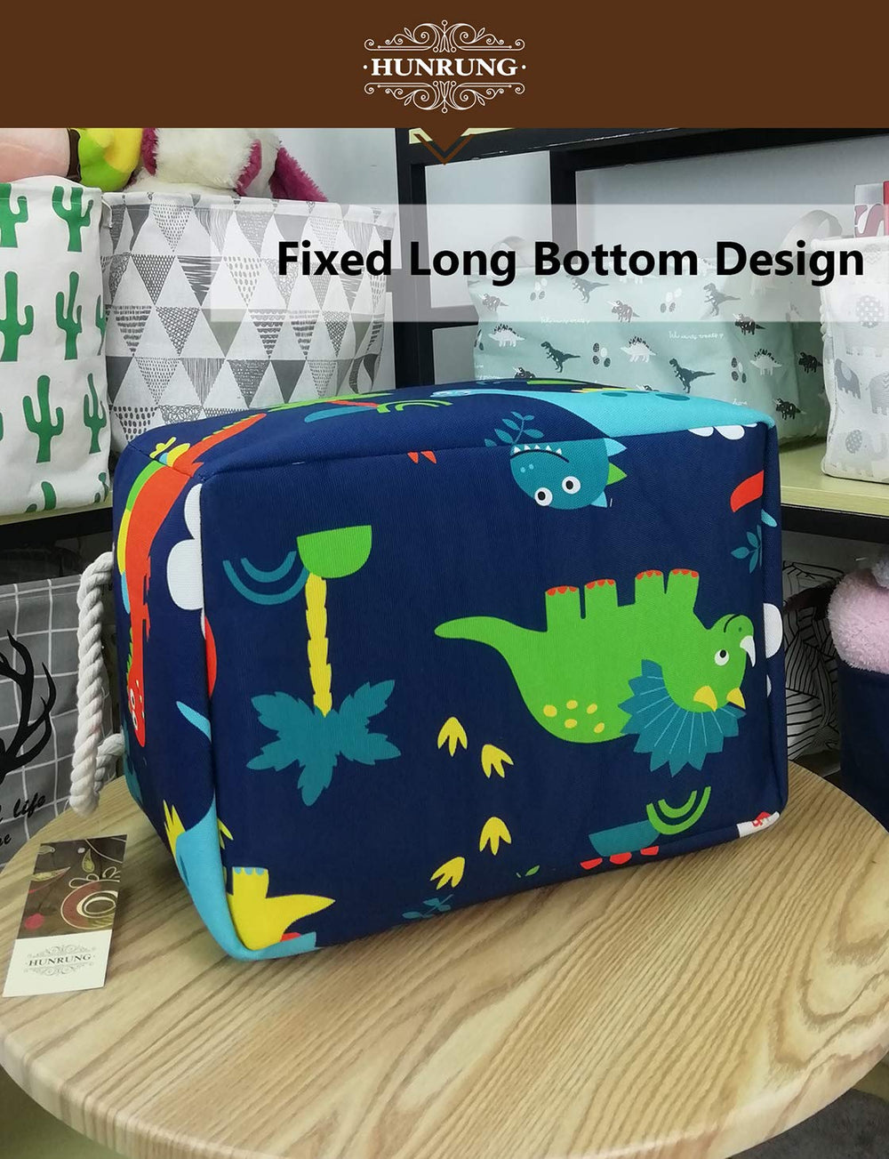 HUNRUNG laundry hamper basket for towels and clothes storage