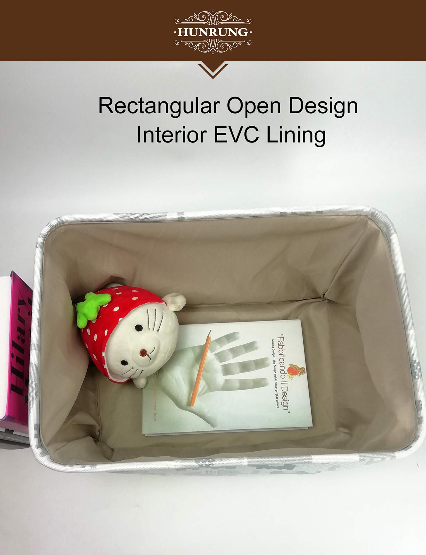 HUNRUNG nursery use displaying diapers and wipes organization