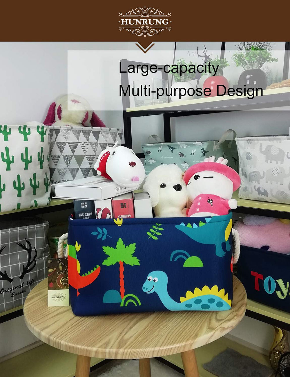 HUNRUNG room-organization solution for toys and books