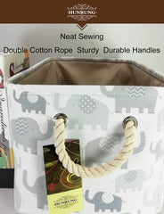 HUNRUNG rectangle storage basket toy storage in playroom