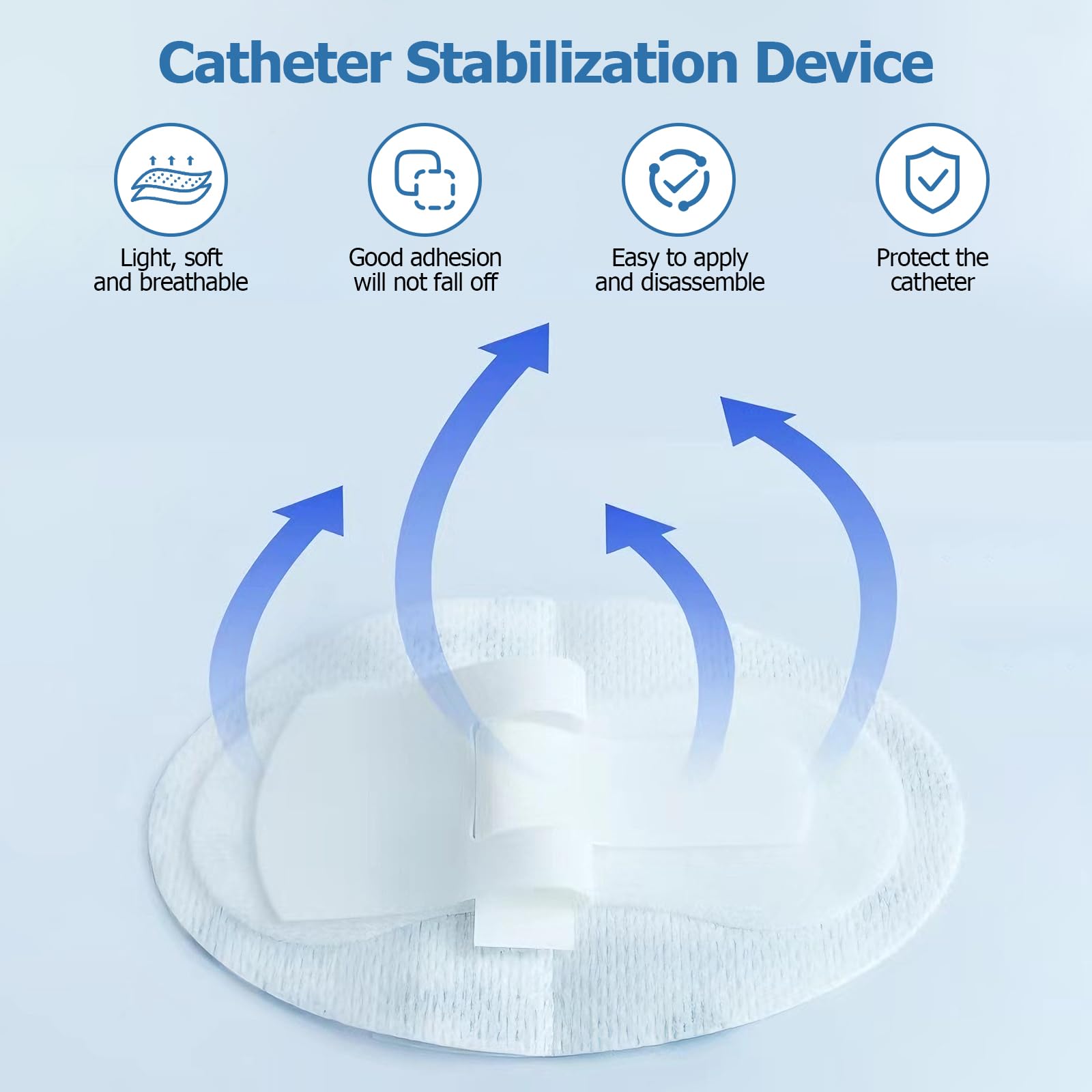Huoflame daily-care made easier by simple adhesion and quick checks.