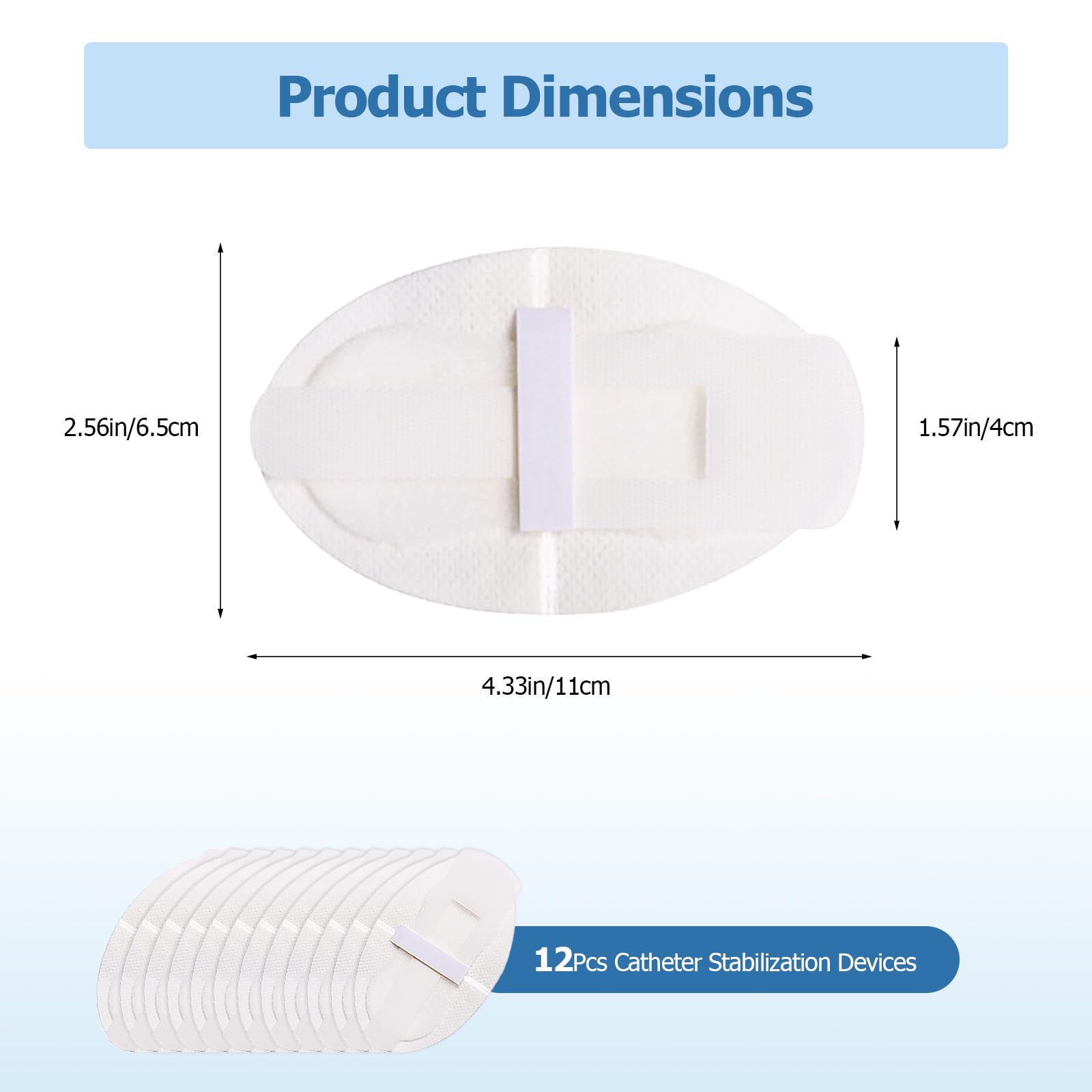 Huoflame skin-friendly adhesion reduces irritation while keeping tubes in place.