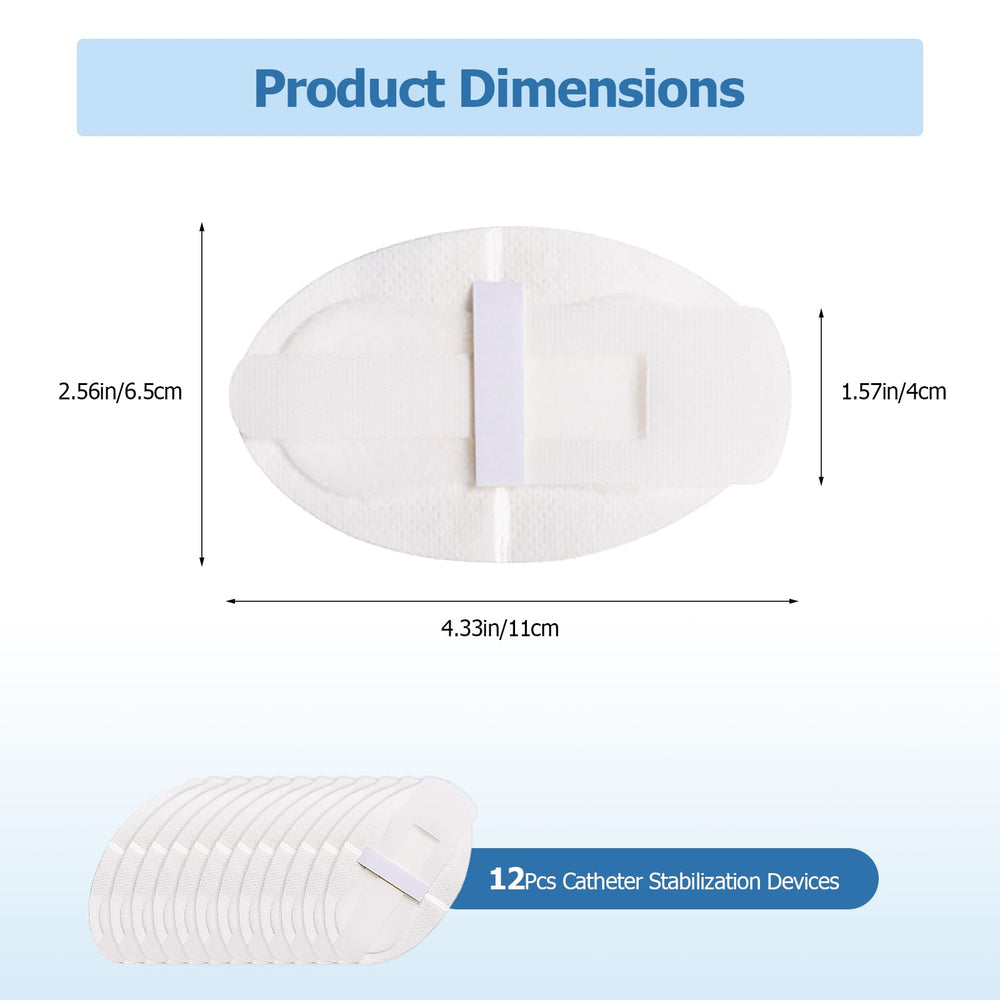 Huoflame skin-friendly adhesion reduces irritation while keeping tubes in place.