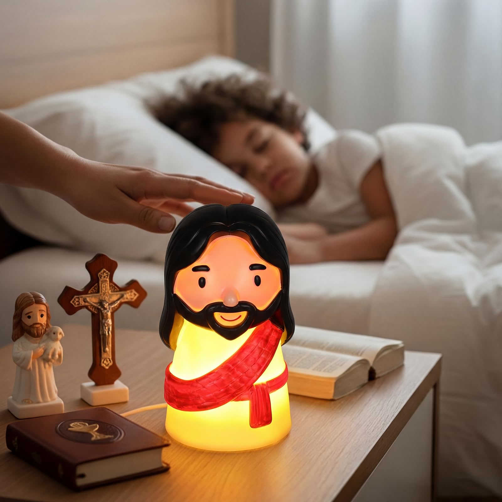 Huquary Baptism night light offering comforting bedside presence