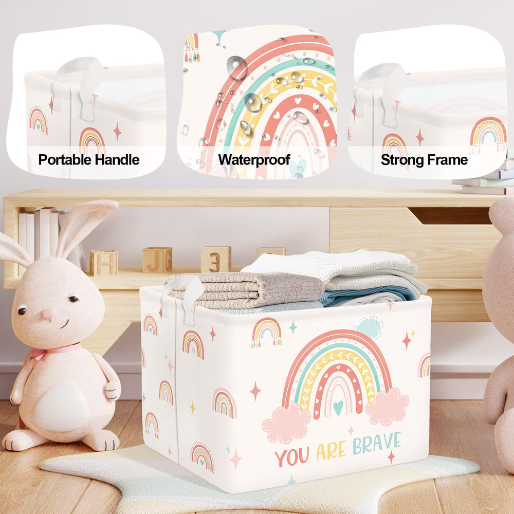 HUUMONSS 36L large toy-bin keeps playroom clutter under control