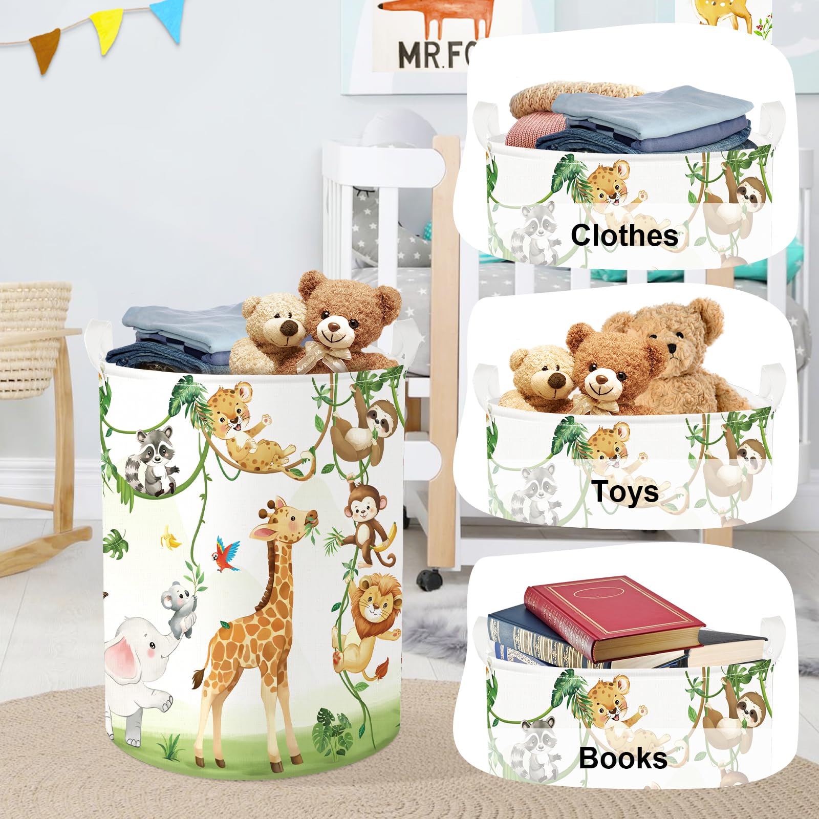 HUUMONSS dorm dirty clothes organizer folds compactly for small spaces.